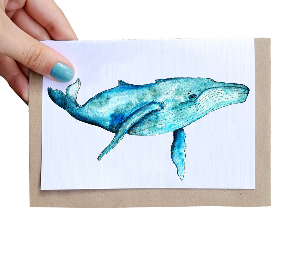 Humpback Whale Card