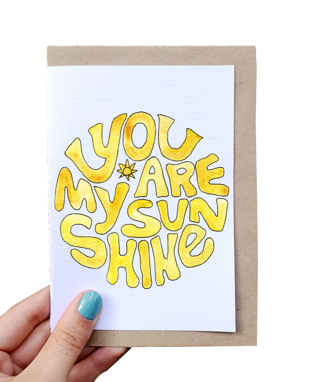 You are my Sunshine Card