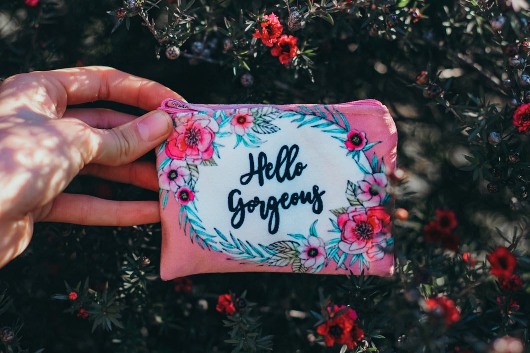 Hello Gorgeous - Mini Velvet Bag