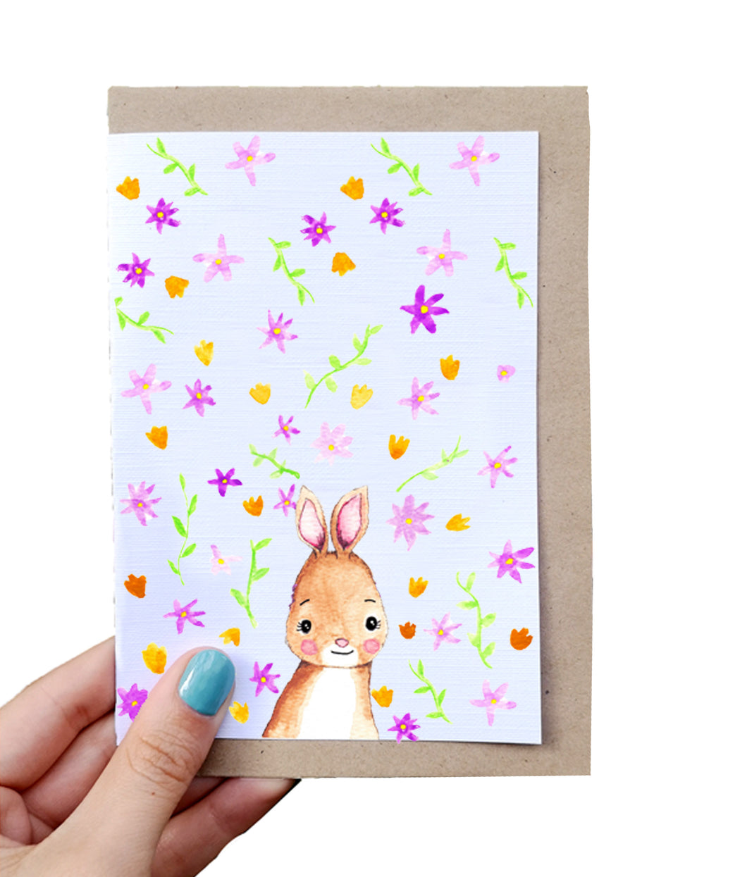 Spring Time Bunny - Card