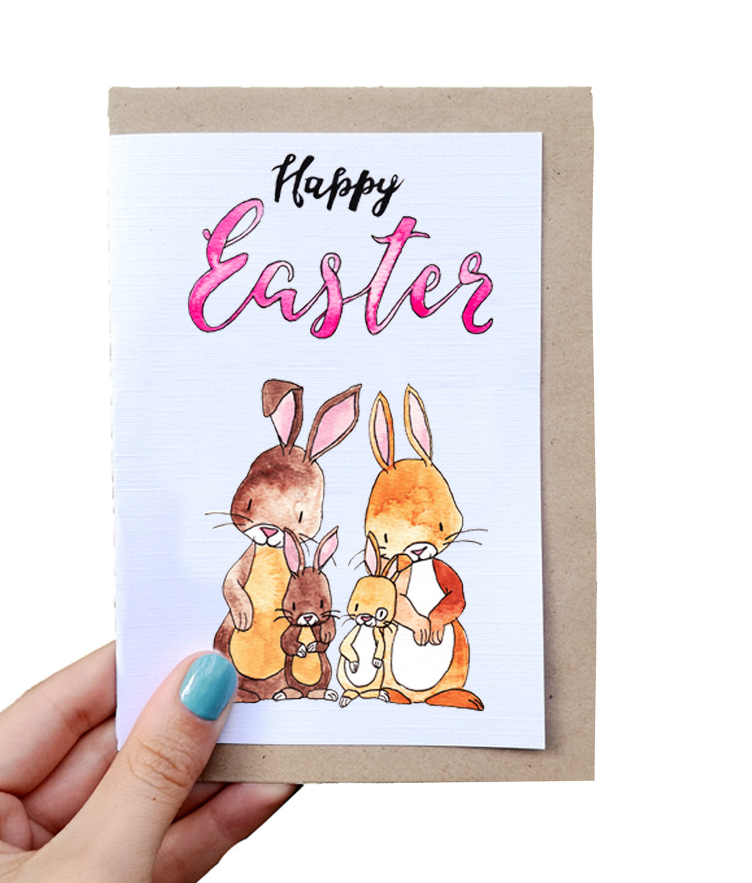 Happy Easter Bunny - Card